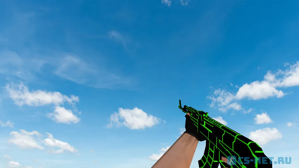 Пак моделей оружия «Greenlines Weapon Set» для CS 1.6 (АК47)