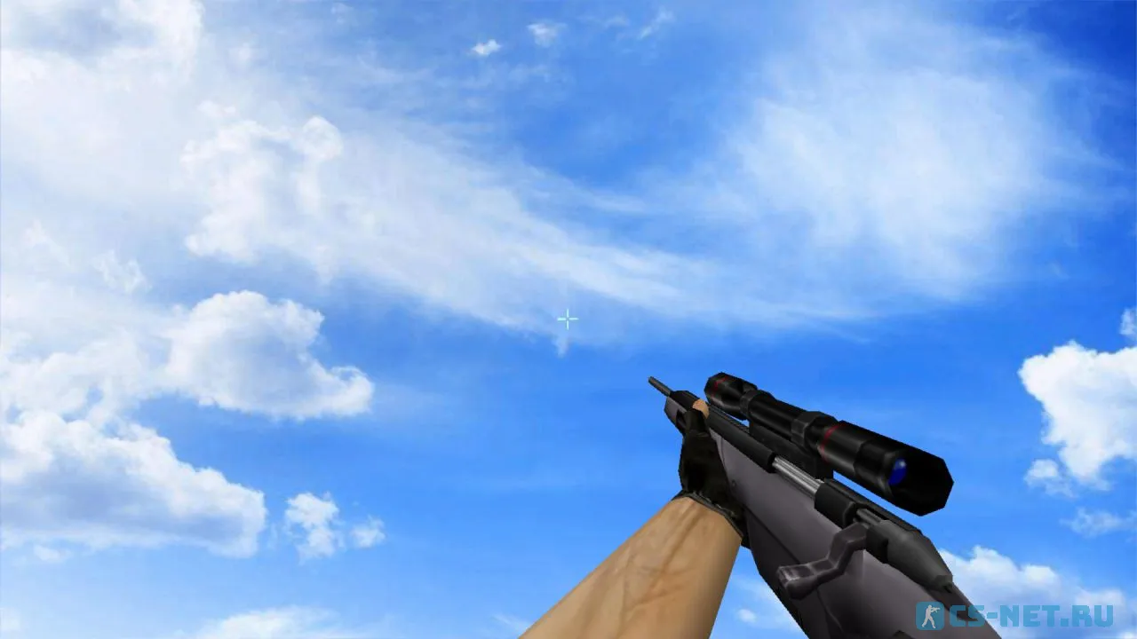 Модель «Scout с прицелом-крестиком» для CS 1.6