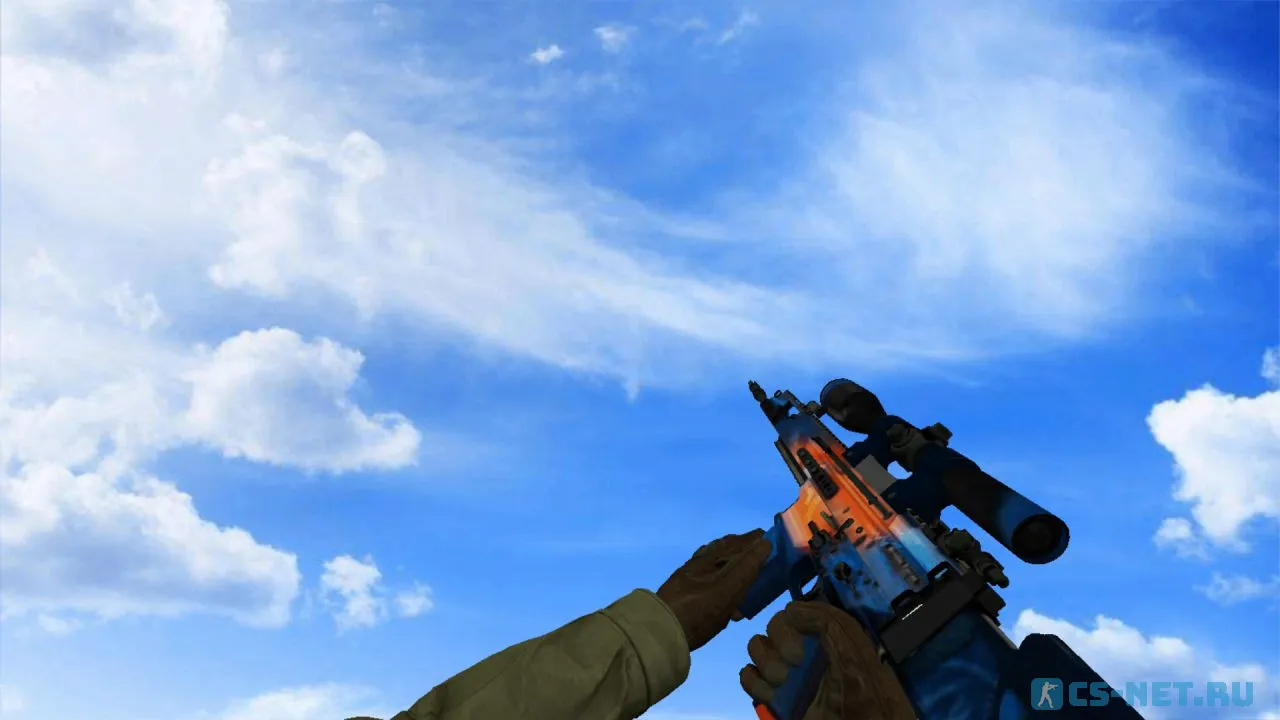 Модель «SCAR-20 | Кардио» для CS 1.6 (скрин 2)