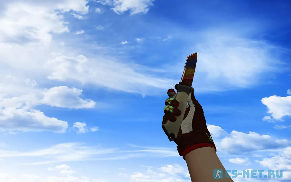 Пак моделей оружия «С перчатками Окисление бронзы» для CS 1.6 (ursus knife)