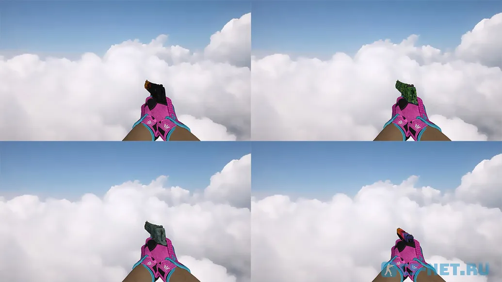 Пак моделей оружия «С перчатками Порок» для CS 1.6 (Пистолеты 1)