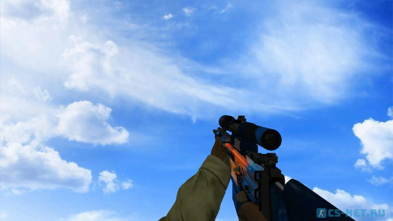 Модель «SCAR-20 | Кардио» для CS 1.6