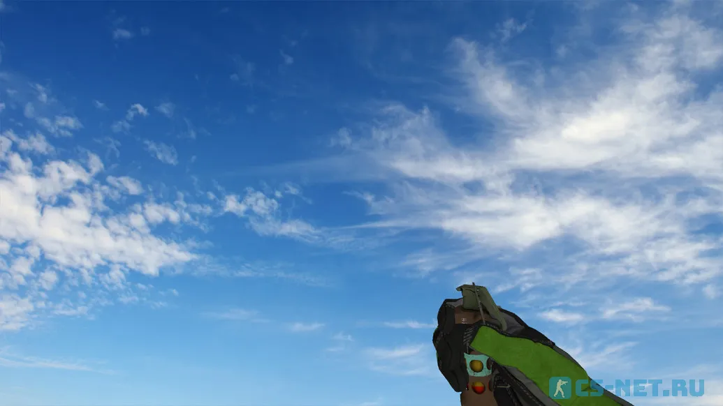 Пак моделей оружия «Specialist Gloves Emerald Web Pack» для CS 1.6 (Слеповая)