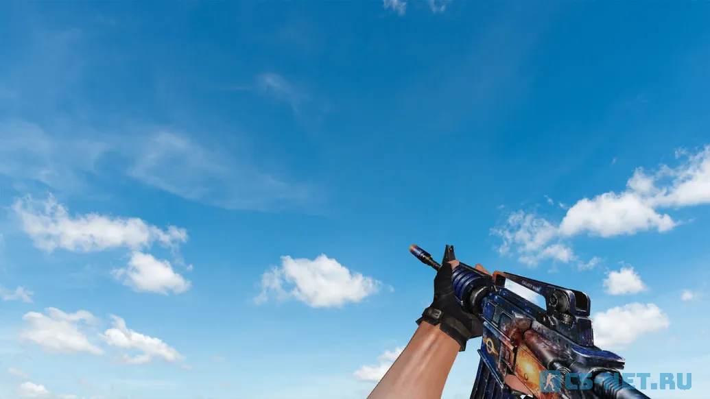 Пак моделей оружия «Galaxy Weapon Set» для CS 1.6 (M4A1)