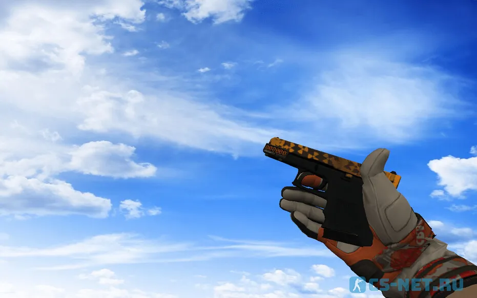 Пак оружия с Мотоциклетными перчатками «БУХ!» для CS 1.6 (Glock)