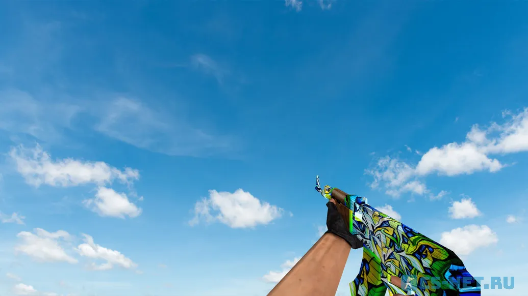 Пак моделей оружия «Graffiti Weapon Pack» для CS 1.6 (AK47)