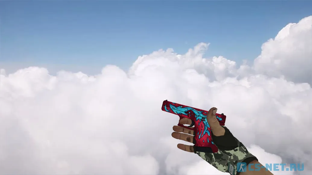 Пак моделей оружия «Hand Wraps Spruce DDPAT Pack» для CS 1.6 (Glock)