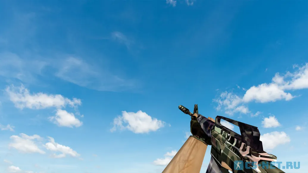 Полный пак камуфляжного оружия для CS 1.6 (M4A1)