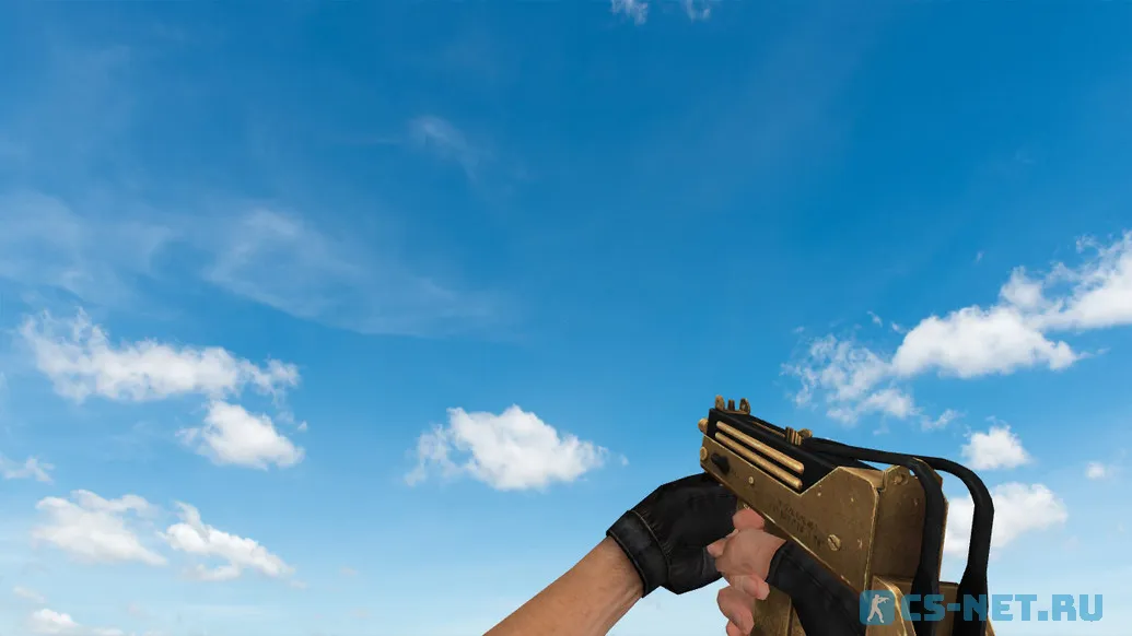 Пак моделей оружия «Golden Weapon Pack» для CS 1.6 (MAC10)
