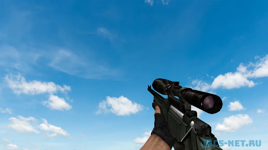 Пак моделей оружия «CSCZ Textures on 1.6 Weapon» для CS 1.6 (AWP)