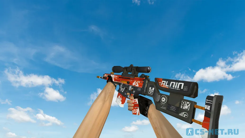 Пак оружия | Кровавый спорт для CS 1.6 (SG-550)