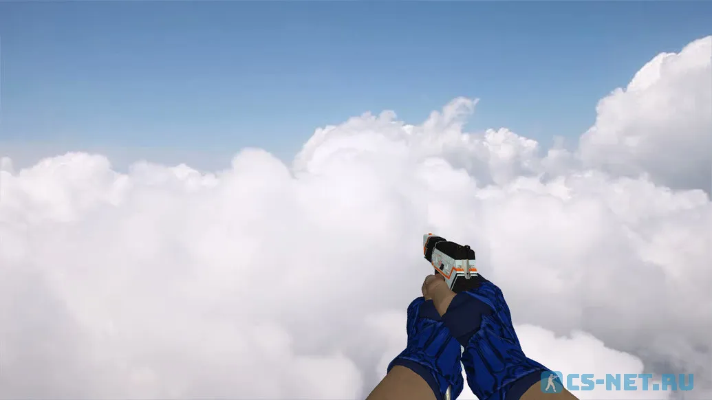 Пак моделей оружия «Hand Wraps Cobalt Skulls Pack» для CS 1.6 (p250)