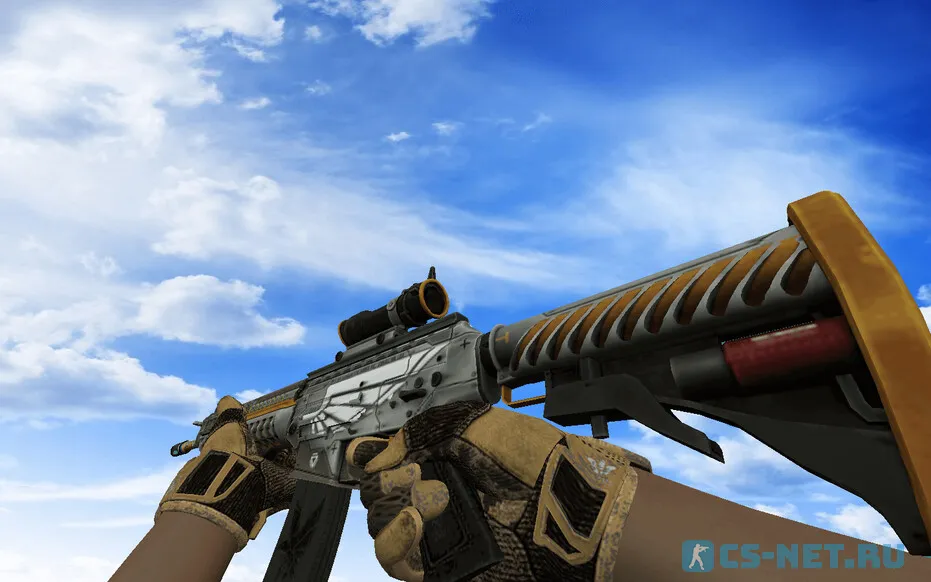 Пак моделей оружия «Со спортивными перчатками Засуха» для CS 1.6 (SG-552)