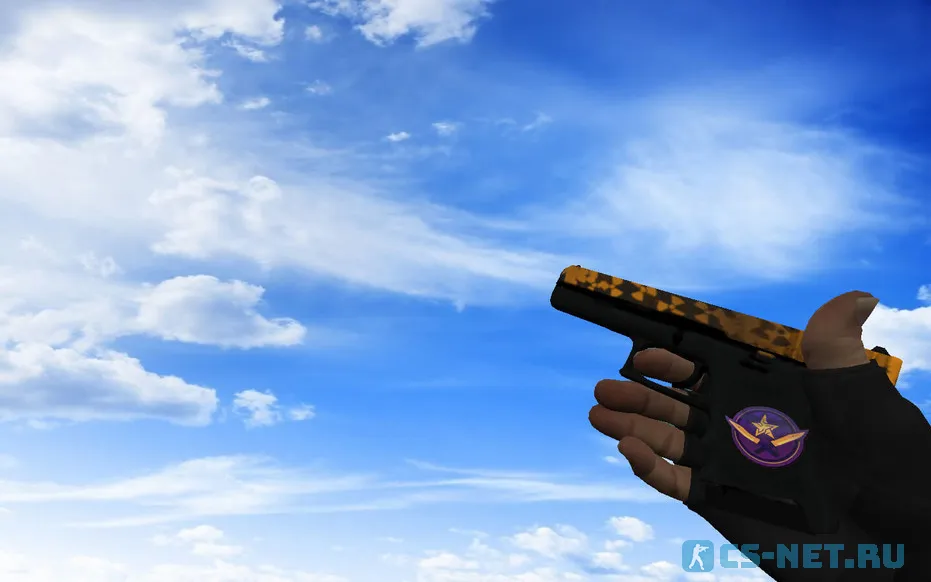 Пак моделей оружия «С перчатками Бладхаунд | Зола» для CS 1.6 (Glock)