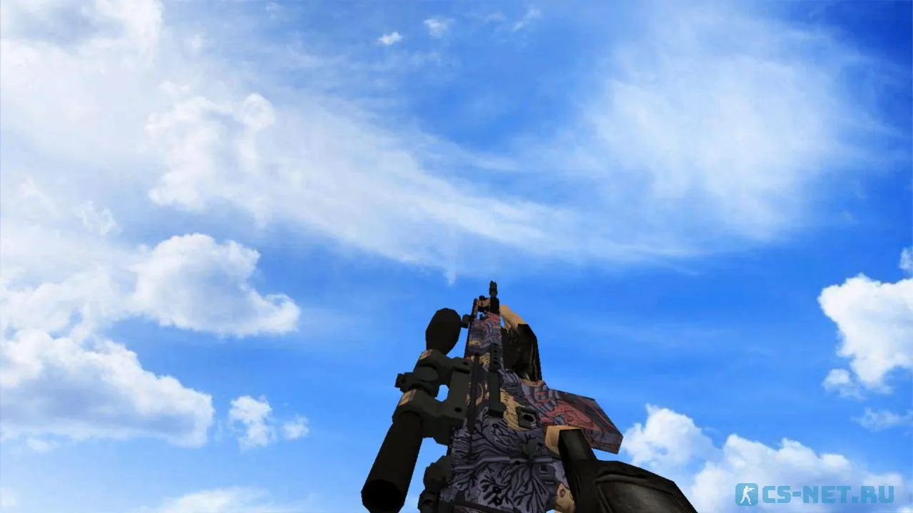 Модель «SCAR-20 | Экзорцыпа (Poultrygeist)» для CS 1.6 (скрин 2)