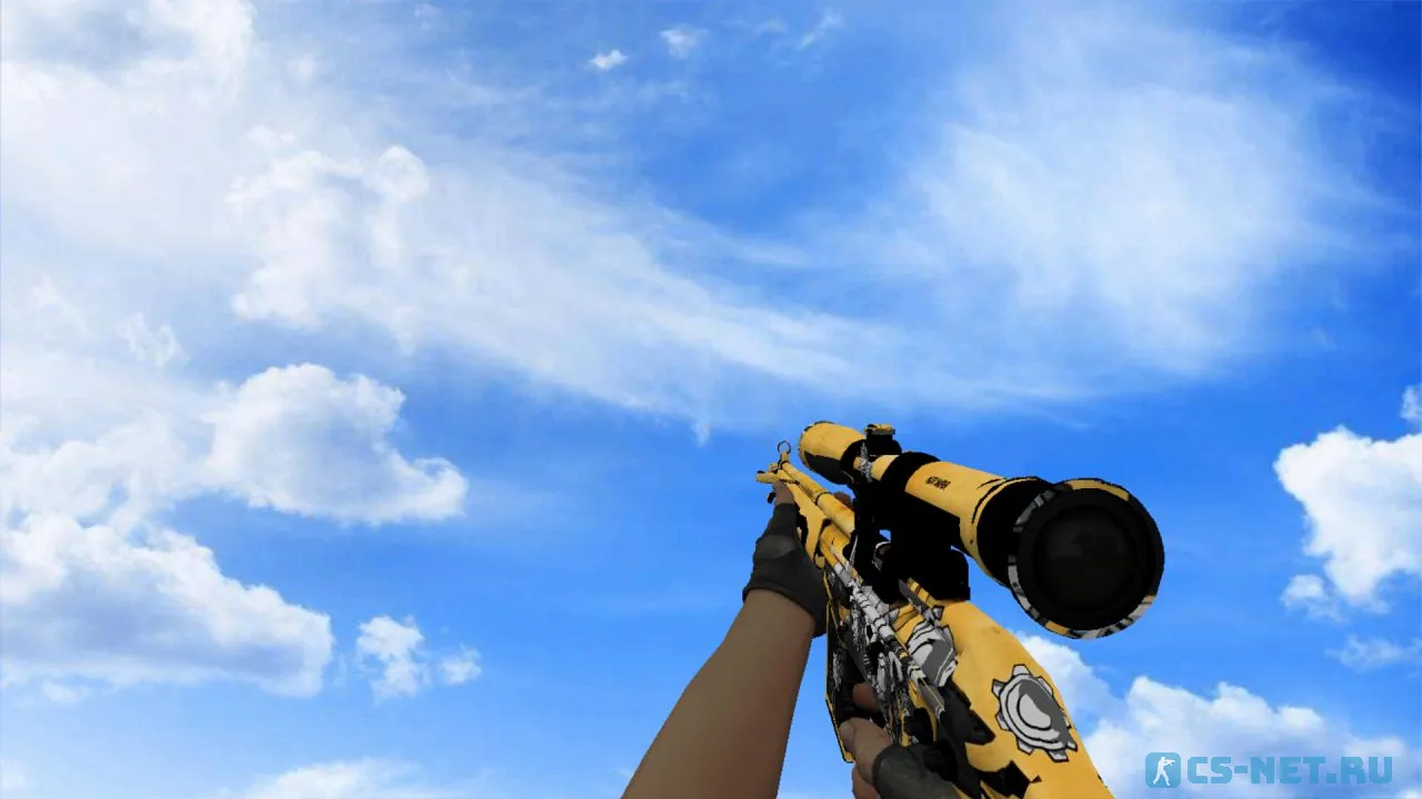 Модель «G3SG1 | Cybernetik» для CS 1.6 (скрин 3)