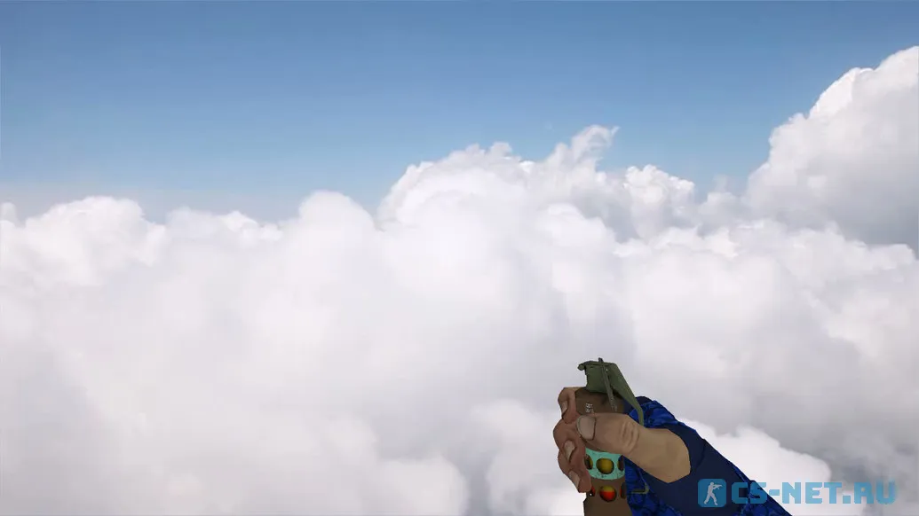 Пак моделей оружия «Hand Wraps Cobalt Skulls Pack» для CS 1.6 (слеповая)