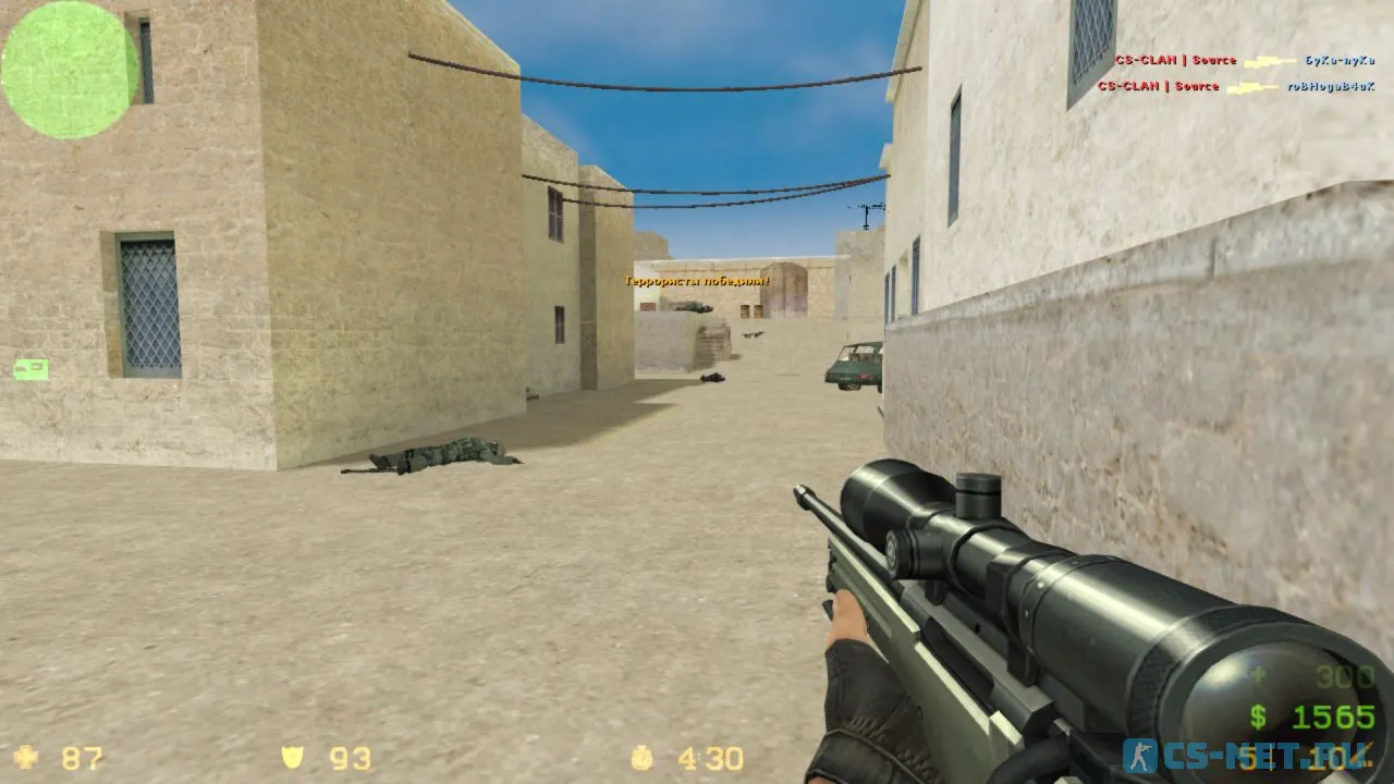 CS 1.6 в стиле CS:Source (скриншот 9)