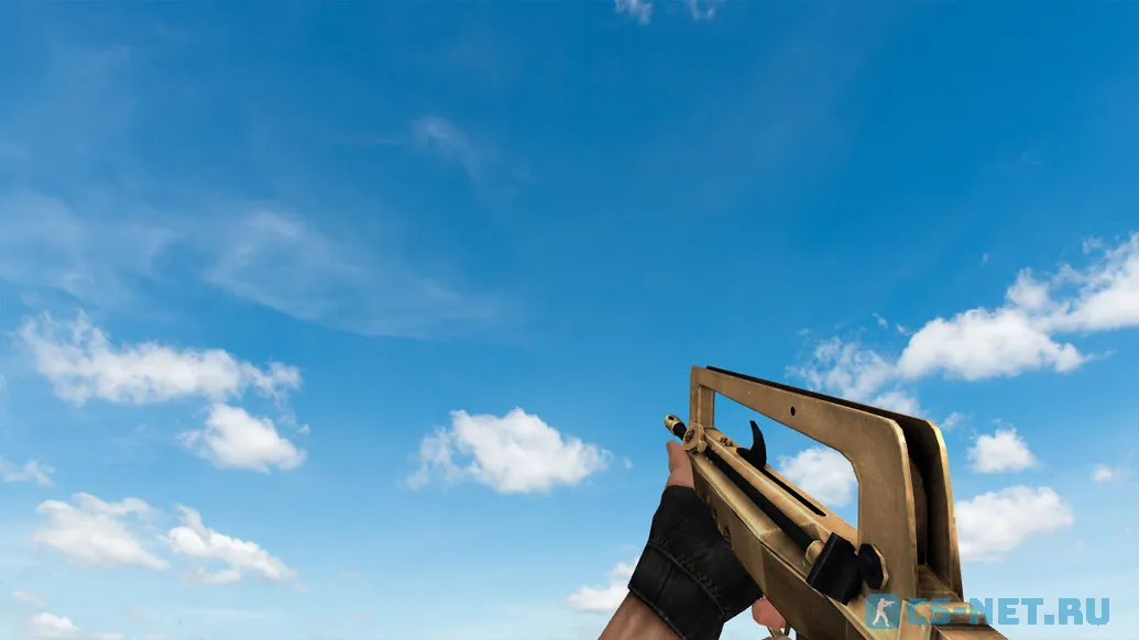 Пак моделей оружия «Golden Weapon Pack» для CS 1.6 (Famas)