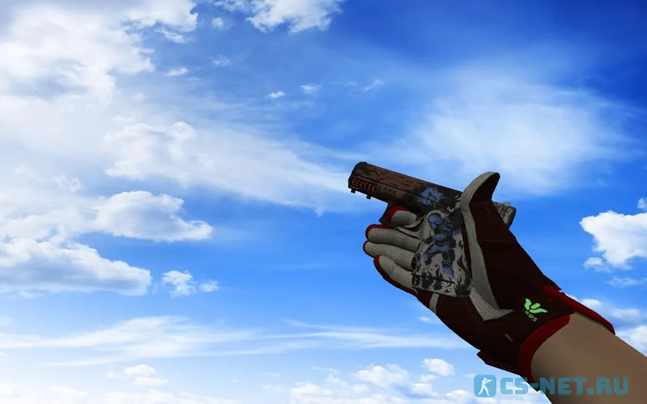 Пак моделей оружия «С перчатками Окисление бронзы» для CS 1.6 (Glock)