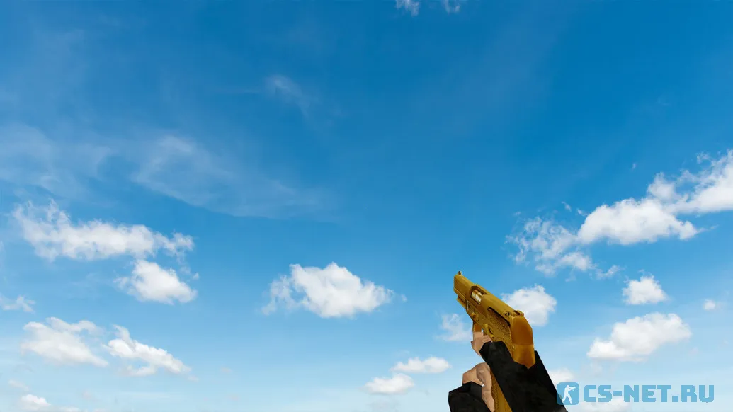 Пак моделей оружия «Gold Weapons Pack V3» для CS 1.6 (Five-seven)