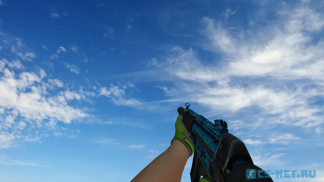 Пак моделей оружия «Specialist Gloves Emerald Web Pack» для CS 1.6 (MP5)