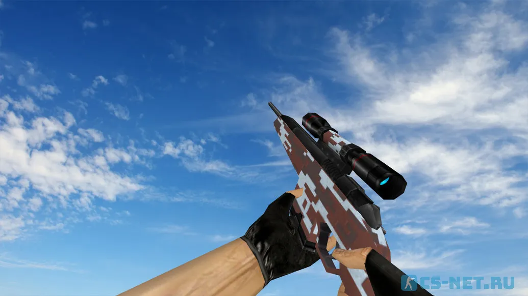 Модель «Scout Camo» для CS 1.6