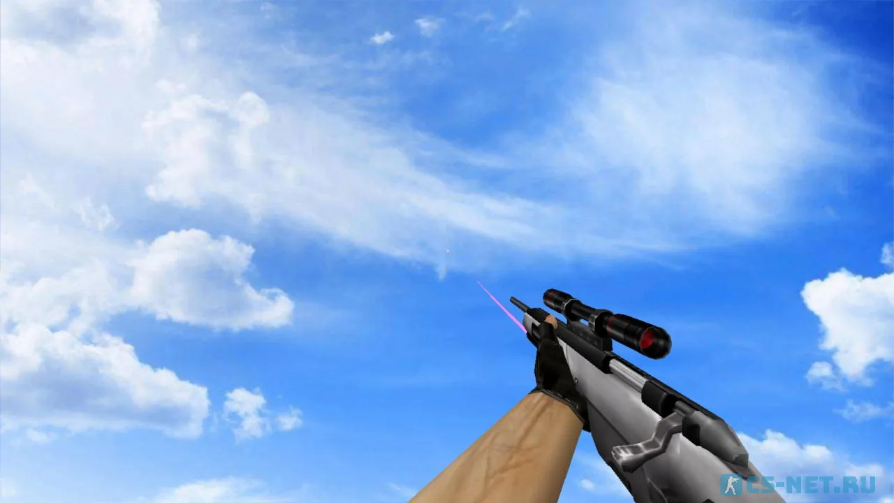 Модель «Scout с лазерным прицелом» для CS 1.6