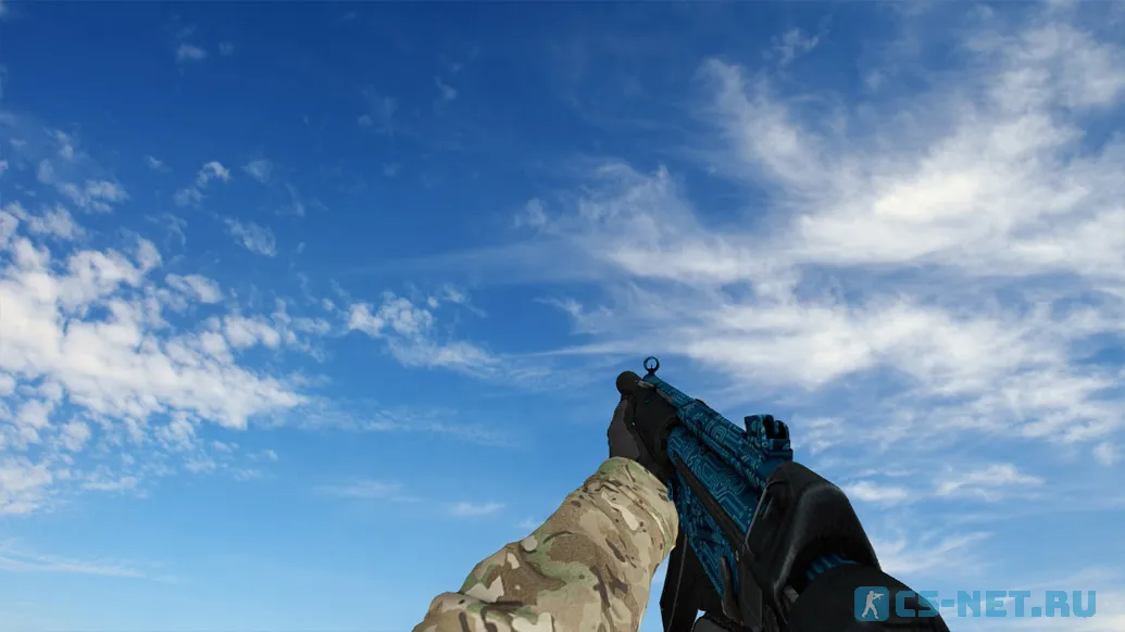 Пак моделей оружия «Specialist Gloves Crimson Kimono Pack» для CS 1.6 (MP5)