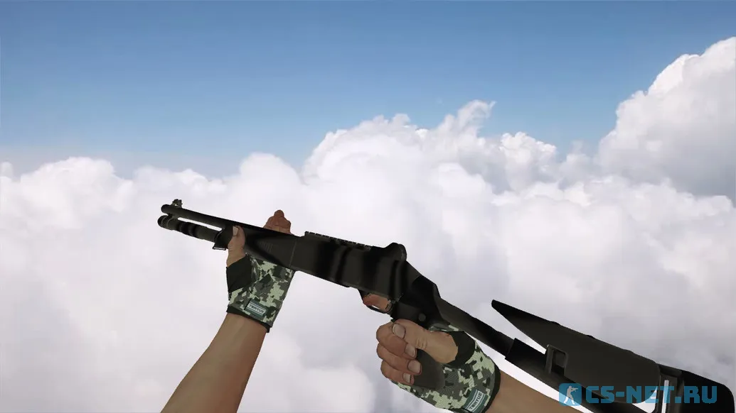 Пак моделей оружия «Hand Wraps Spruce DDPAT Pack» для CS 1.6 (XM1014)