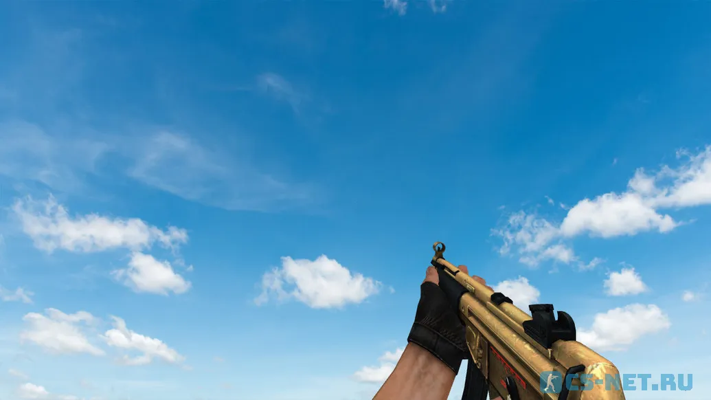 Пак моделей оружия «Golden Weapon Pack» для CS 1.6 (MP5)