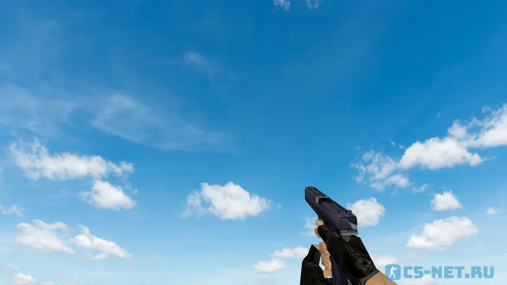 Пак моделей оружия «Default Weapons Chromed» для CS 1.6 (Glock)