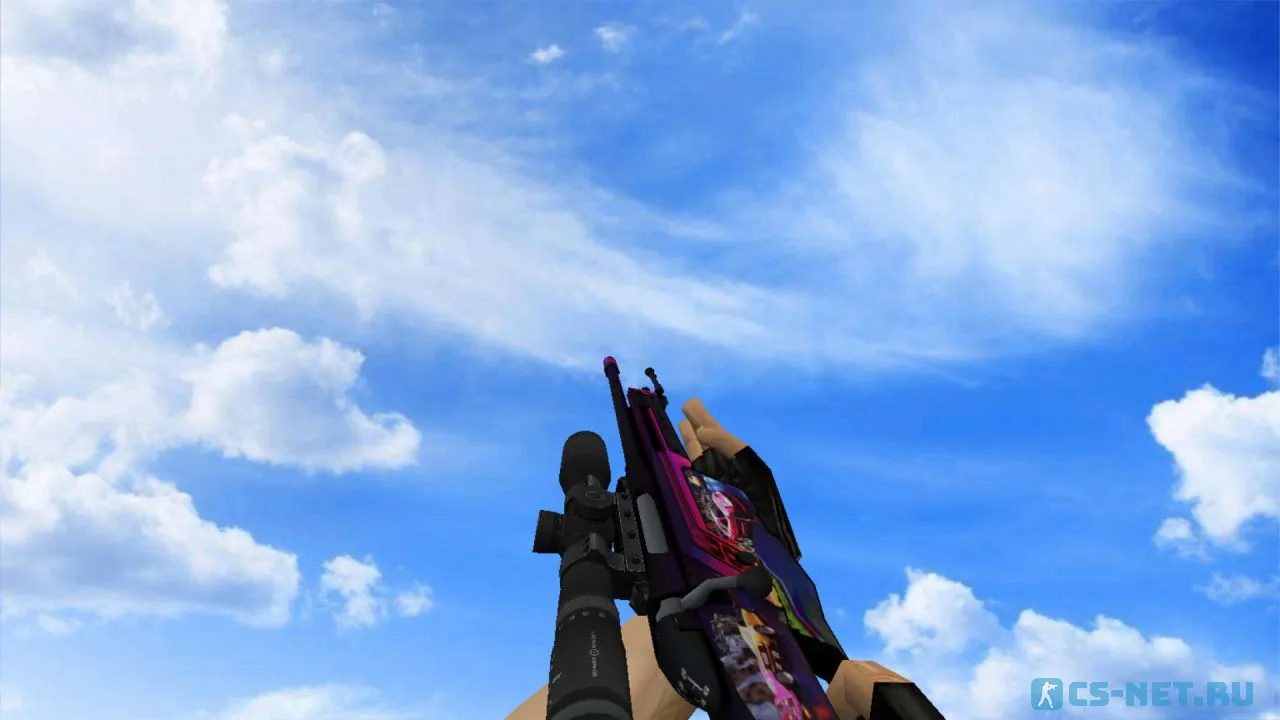 Модель  «SSG 08 | Турбовыпад (Turbo Peek)» для CS 1.6 (скрин 2)