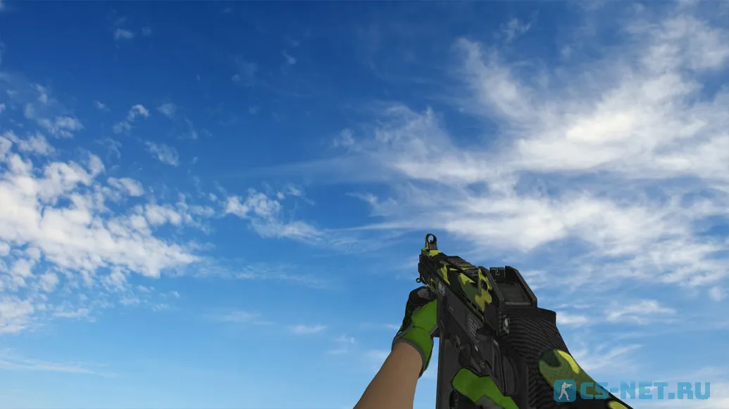 Пак моделей оружия «Specialist Gloves Emerald Web Pack» для CS 1.6 (UMP)