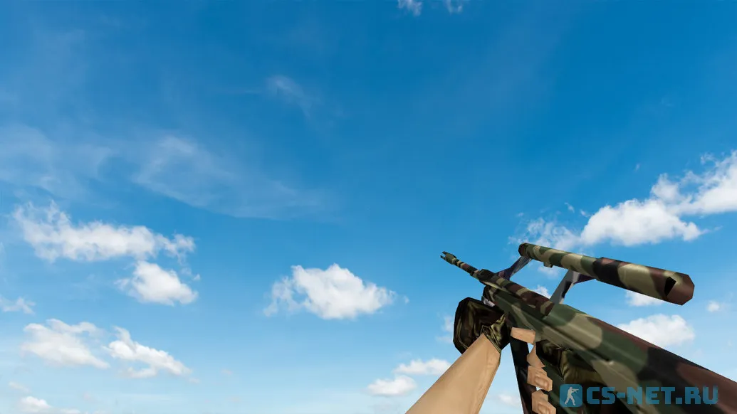 Полный пак камуфляжного оружия для CS 1.6 (AUG)