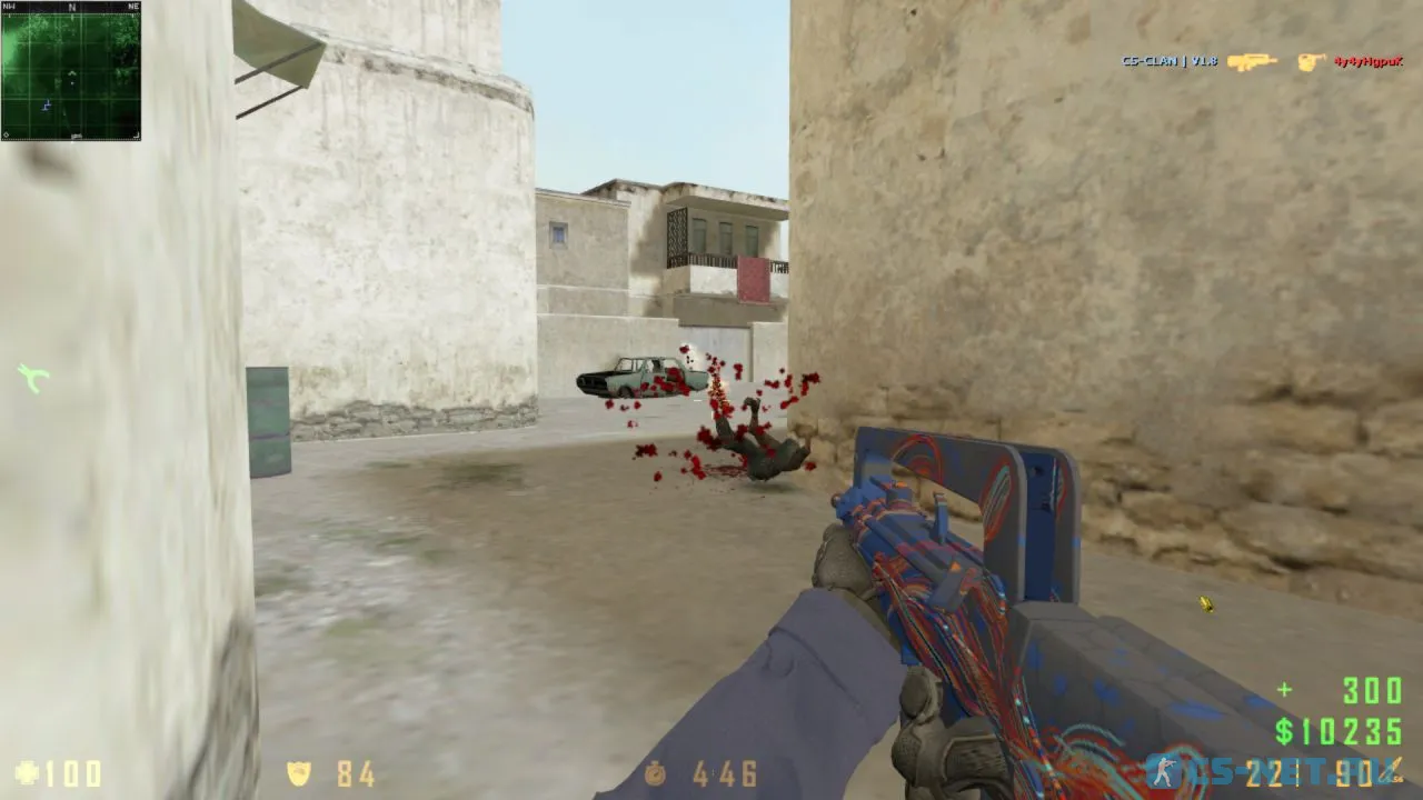 Counter-Strike 1.8 со скинами из CS:GO (Фамас)