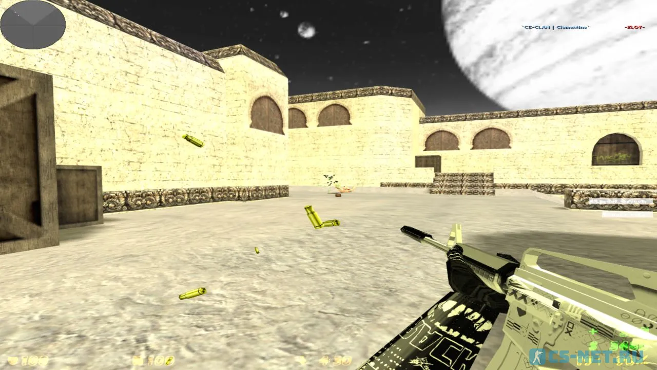 CS 1.6 Clementine v2 — топовая черно-белая ZXC сборка (скриншот 14)