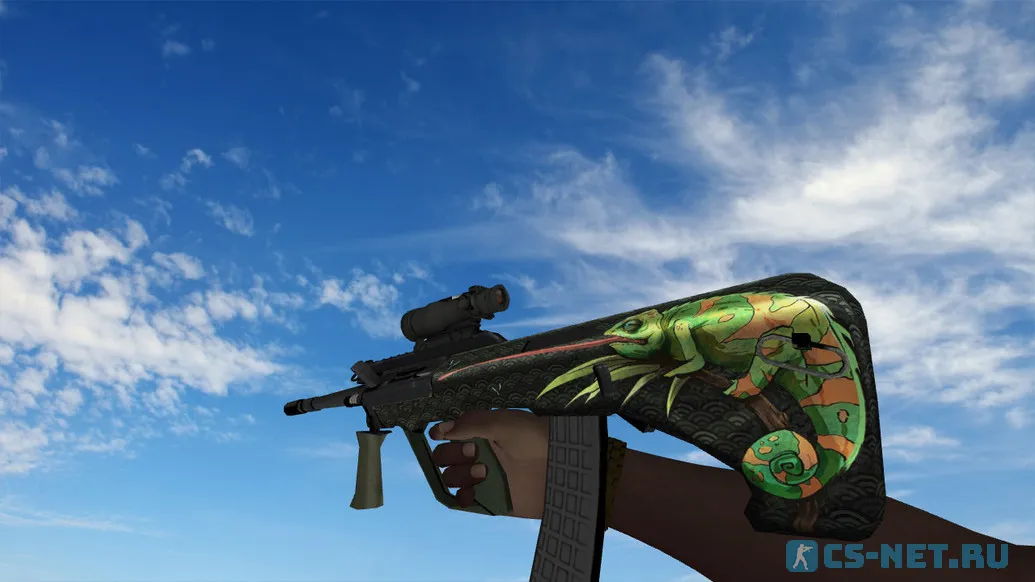 Пак моделей оружия «С пиратскими руками» для CS 1.6 (AUG)