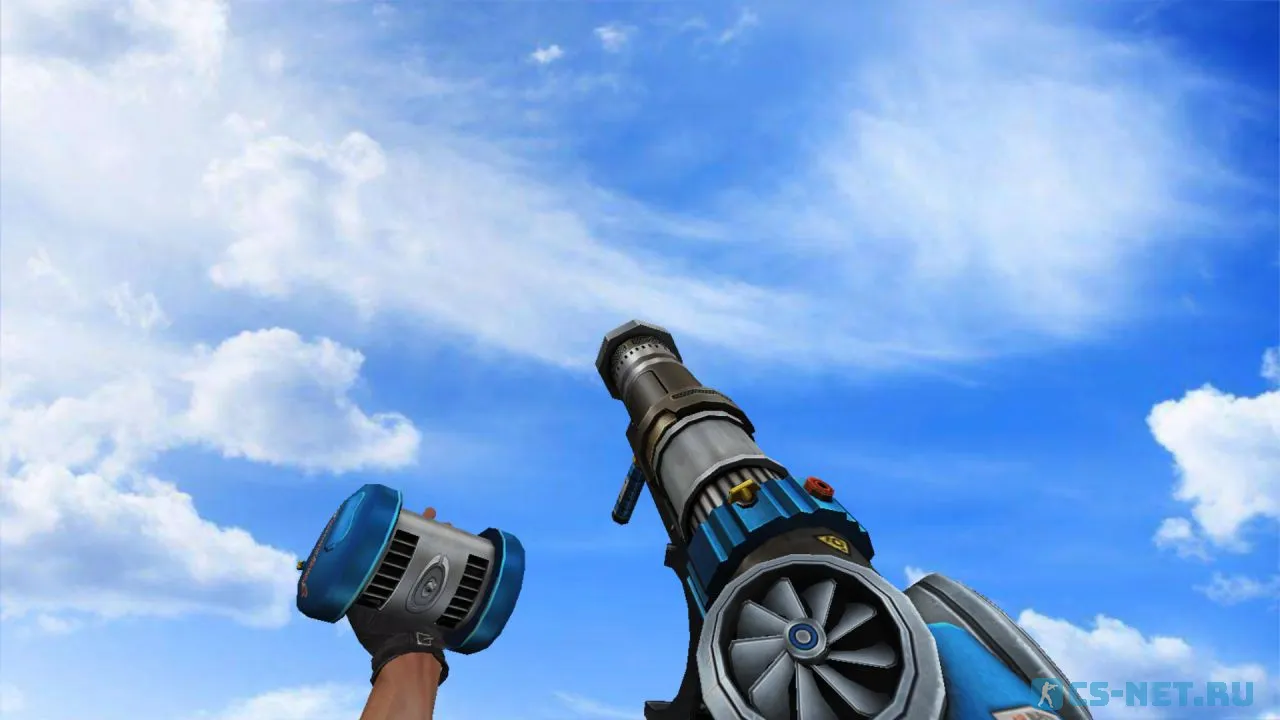 Модель «Пулемет из будущего» для CS 1.6 (скрин 2)