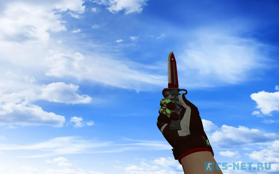 Пак моделей оружия «С перчатками Окисление бронзы» для CS 1.6 (M9 knife)