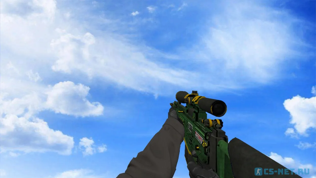 Модель «SCAR Генератор» для CS 1.6 (скрин 3)