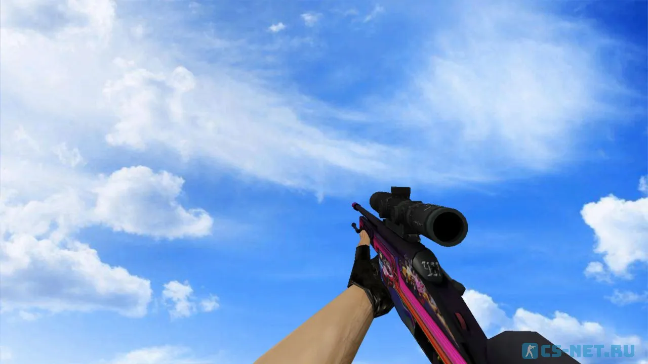 Модель  «SSG 08 | Турбовыпад (Turbo Peek)» для CS 1.6 (скрин 3)