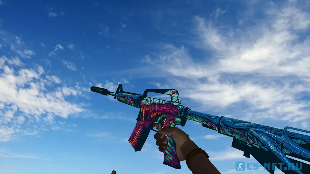 Пак моделей оружия «С пиратскими руками» для CS 1.6 (M4A1)