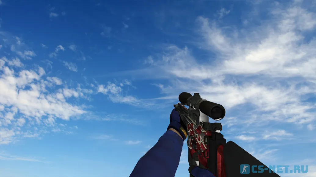 Пак моделей оружия «Specialist Fade Gloves Pack» для CS 1.6 (SG-550)