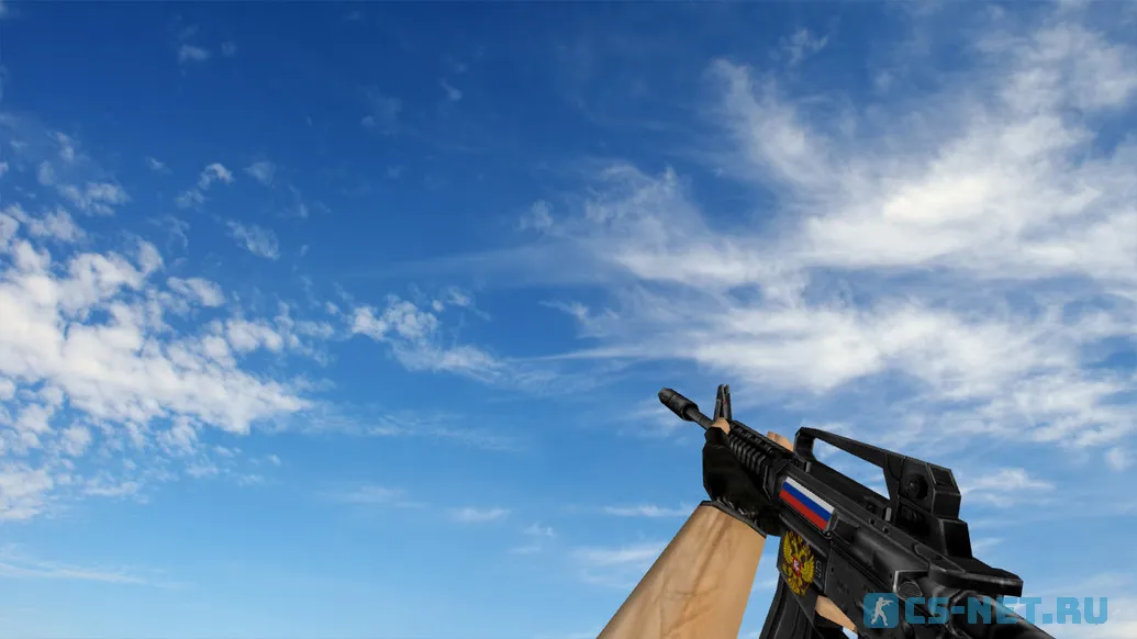 Пак моделей оружия «Патриот России» для CS 1.6 (М4А1)