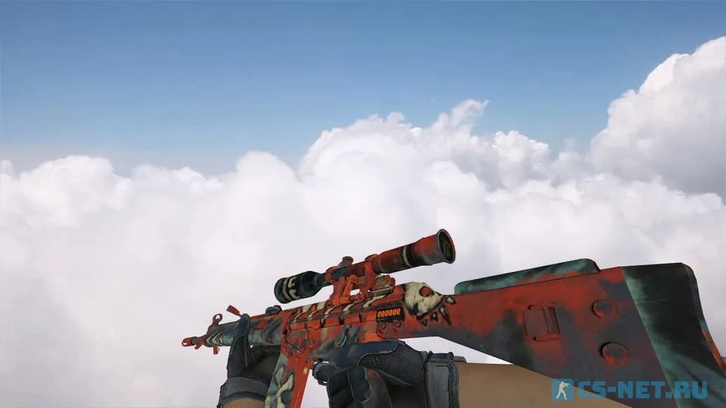 Пак моделей оружия «Hard Knuckle Weapon Pack» для CS 1.6 (G3SG1)