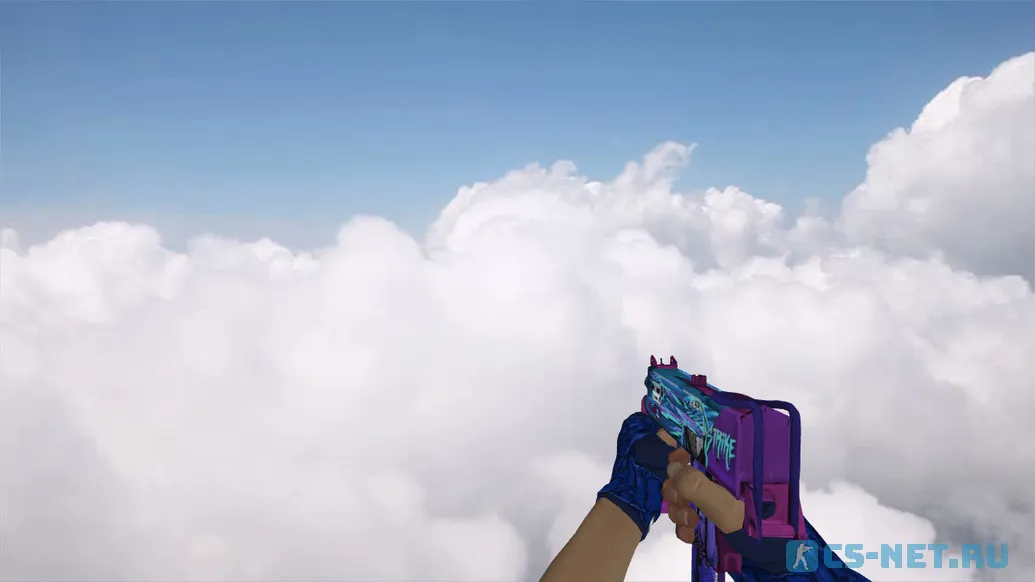 Пак моделей оружия «Hand Wraps Cobalt Skulls Pack» для CS 1.6 (MAC10)