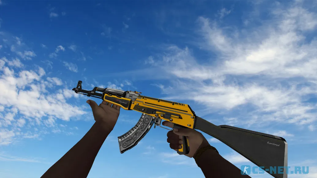 Пак моделей оружия «С пиратскими руками» для CS 1.6 (AK47)