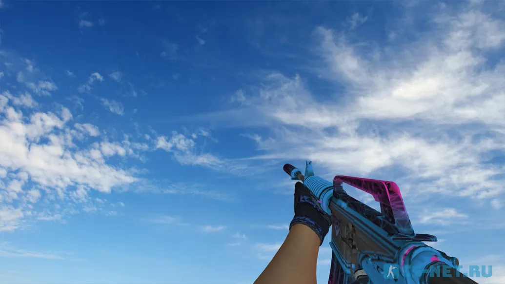 Пак моделей оружия «MOTO Gloves Weapon Pack» для CS 1.6 (M4A1)