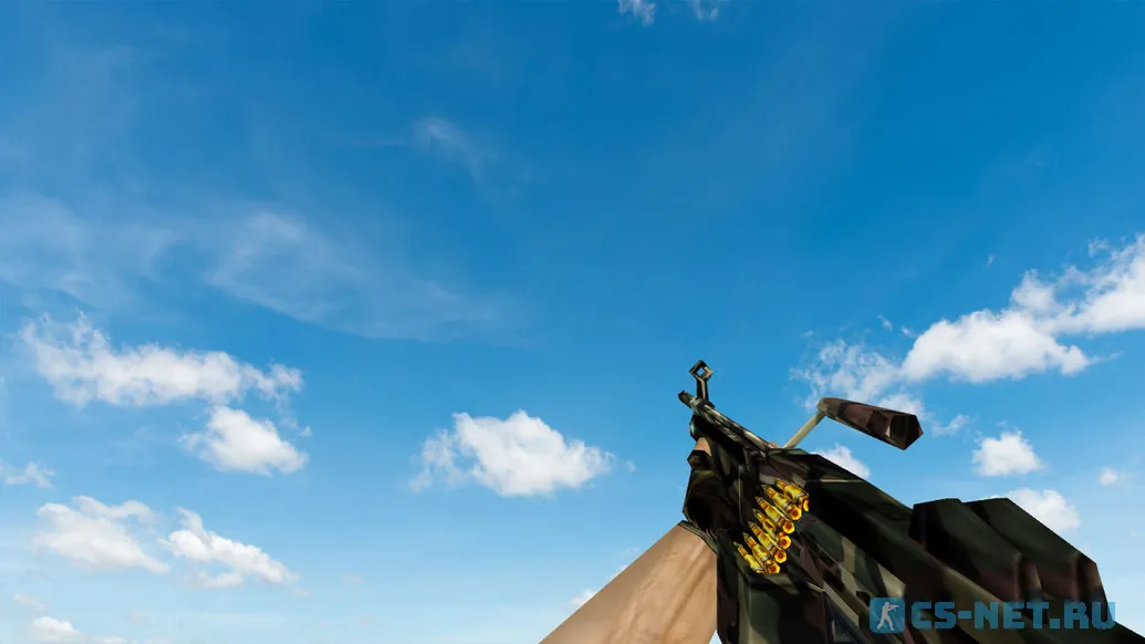 Полный пак камуфляжного оружия для CS 1.6 (M249)